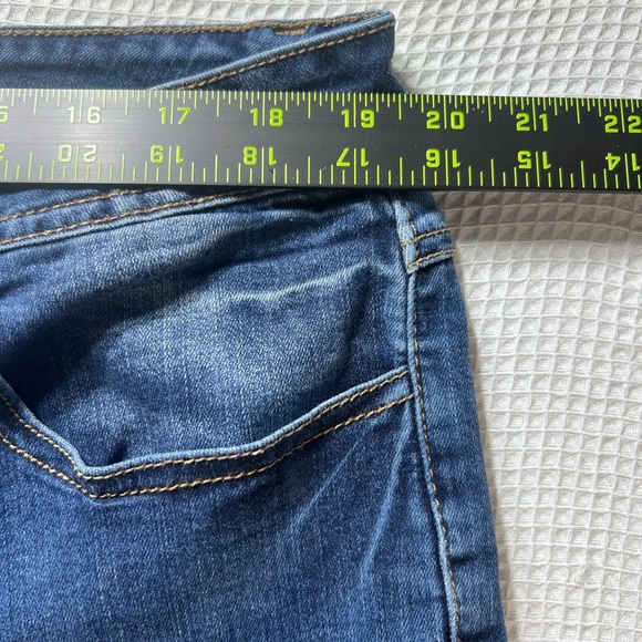 Women’s EST. 1946 Denim Classic Jeans Cut/Stitched Knees Size 20W - Picture 9 of 10